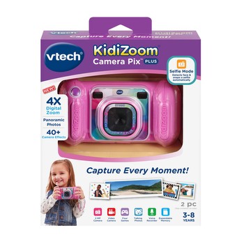 VTech® KidiZoom® Camera Pix™ Plus (Pink) With Panoramic & Talking 